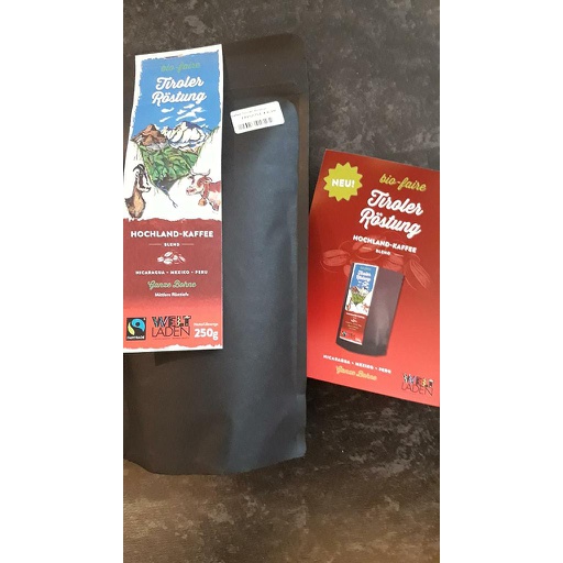 WELTLADEN Kaffee "Tiroler Röstung" (250 g)